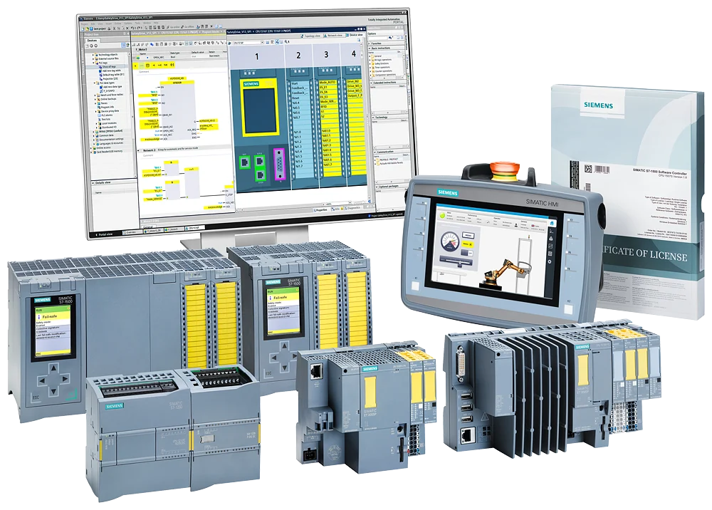 PLC, HMI ve güvenlik kontrol sistemleri